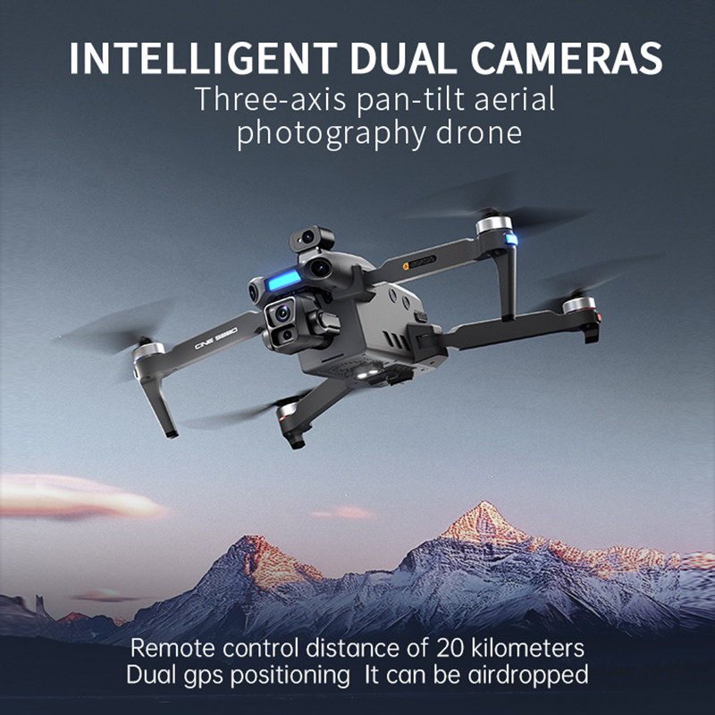 Nuevo Dron 2026 con Cámara Dua - Drone Gimbal reseña y precio
