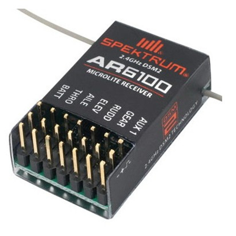 Receptor AR6100 DSM2 6CH 2,4 G - Drone Flight Controller reseña y precio