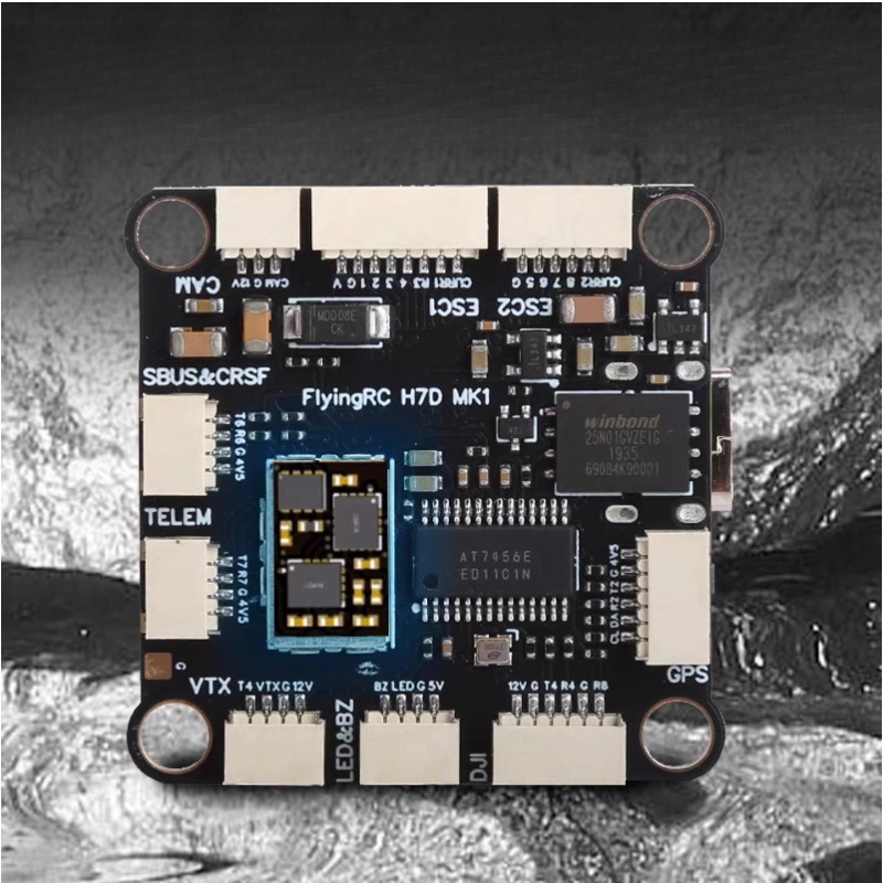 FlyingRC H7D H743 controlador  - Drone Flight Controller reseña y precio