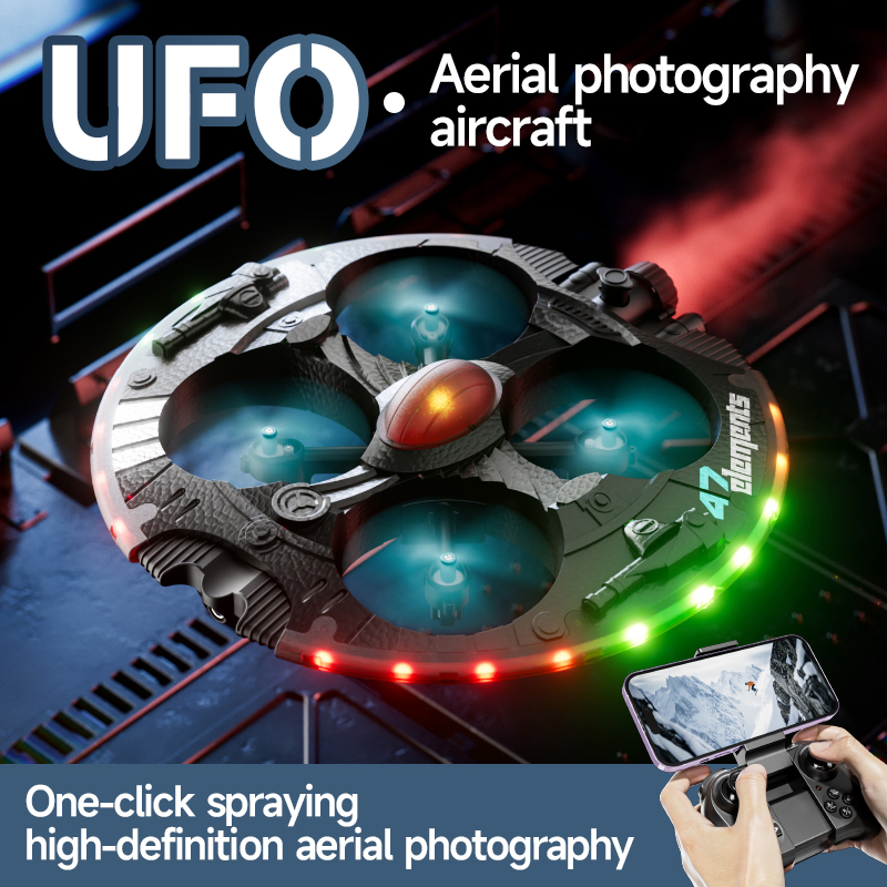 Dron FPV WIFI 8K, Mini Dron RC - Drone Led Light reseña y precio